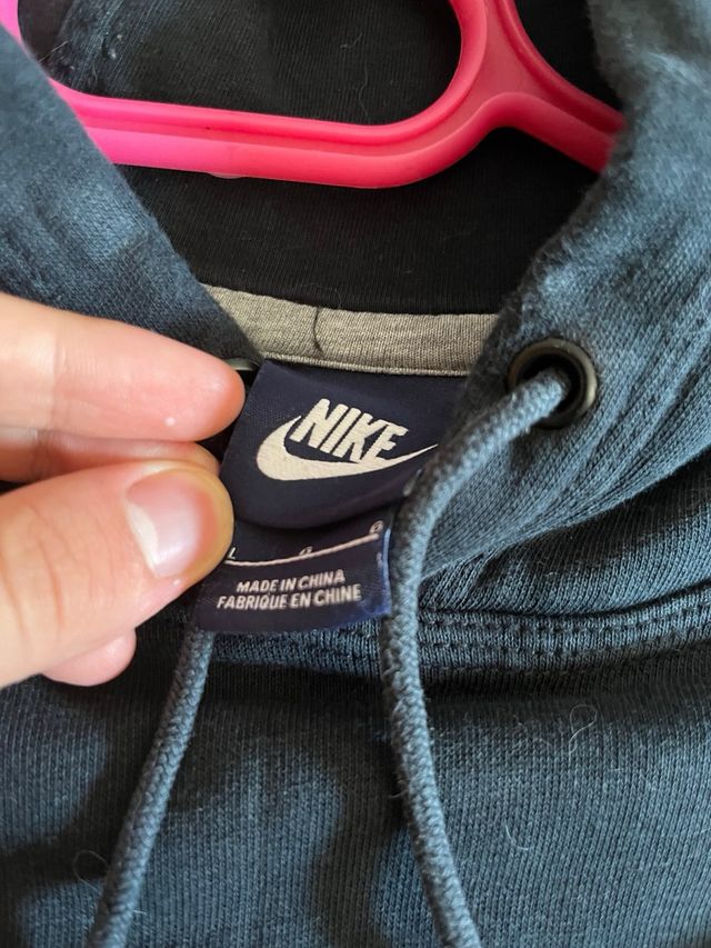 Sudadera Nike Negra con Logo