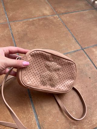Bolso bandolera Tous Beige