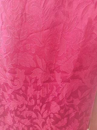 Tela Fallera Huertana Granate