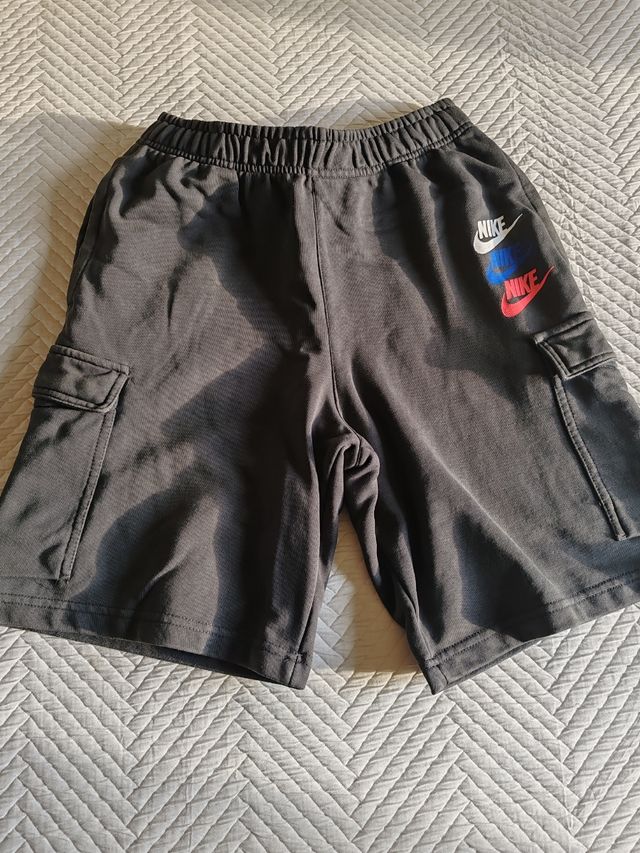 Pantalones Cortos Nike Cargo Baggy Negros