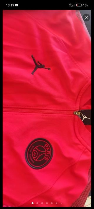 Chándal Psg niño y camiseta Jordan Rojo-Negro