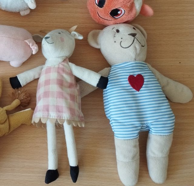 Piccoli giocattoli di peluche importati, set di 20 + regalo