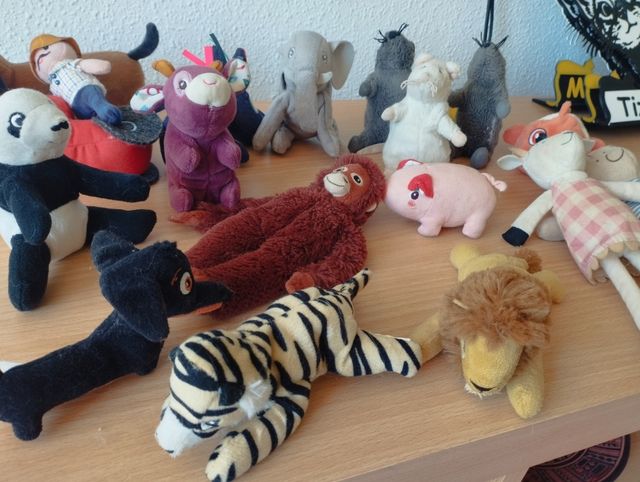 Piccoli giocattoli di peluche importati, set di 20 + regalo