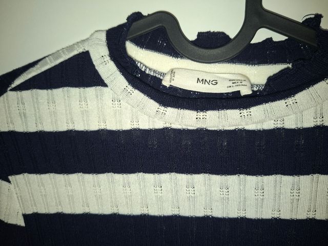 Suéter Mango Rayas Talla M