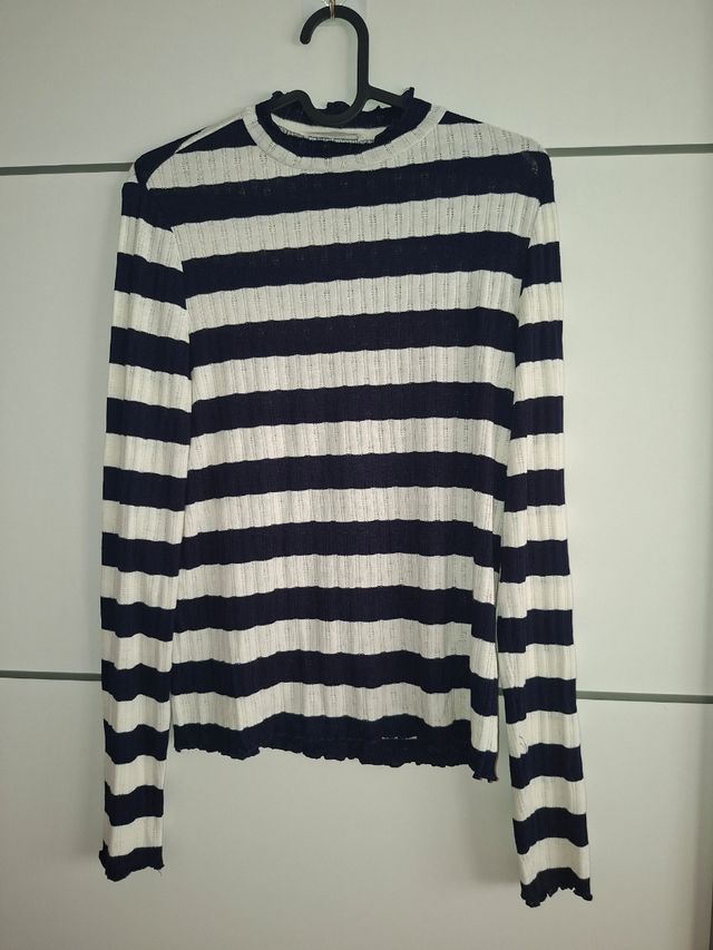 Suéter Mango Rayas Talla M