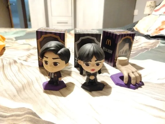 Miércoles McDonald's exclusivo Francia  3 figuras