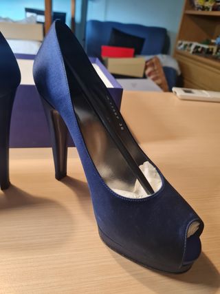 Tacones Stuart Weitzman Azul