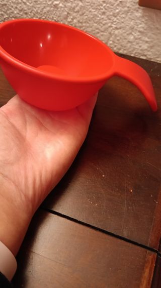 2 Stampini Tupperware Rossi per Impiattare