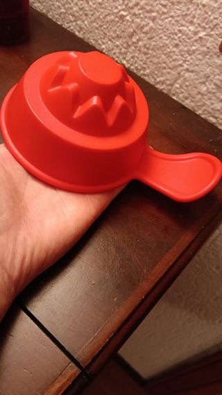 2 Stampini Tupperware Rossi per Impiattare