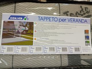 Tappeto per veranda camper roulotte 5mt CON.VER
