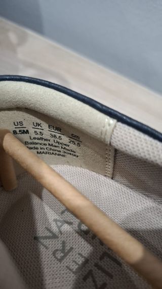 Mocasines Naturalizer Negro Talla 38.5.