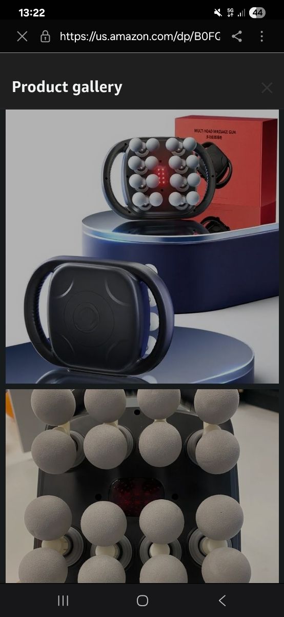 massaggiatore a 16 teste