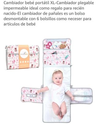 Cambiador de bebé impermeable TendsBaby