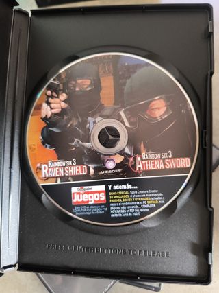 Juego PC Rainbow Six 3 Raven Shield Athena Sword