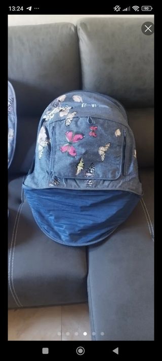 Cochecito de bebé bugaboo rosa