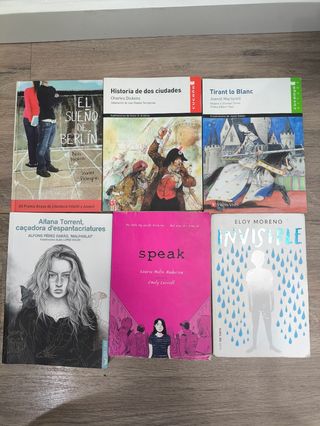 Libros lectura varios