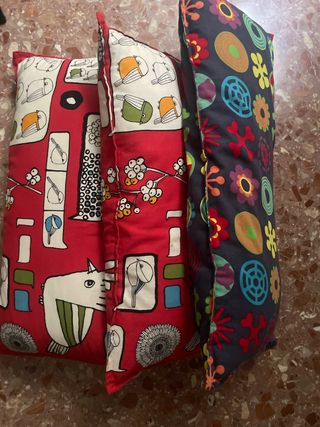 Cojines decorativos con estampados
