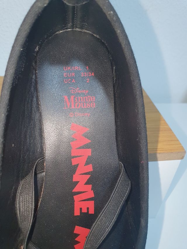 Bailarinas Minnie Mouse Disney Talla 33/34