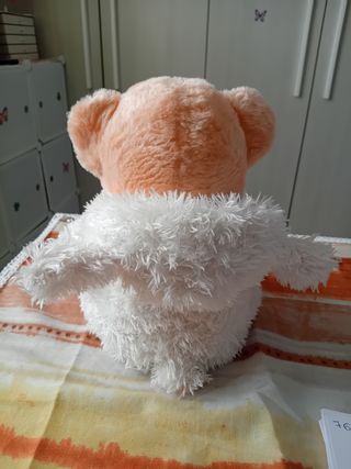 Peluches orso travestito da agnello 22cm anni 80