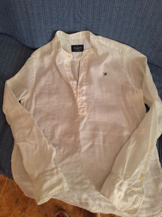 Camisa Lino Niño Hackett. Talla 13-14 años