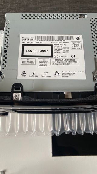 Radio CD Navegador Nissan X-Trail T32 (2018)