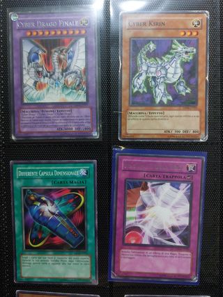 Lotto Carte Yu-Gi-Oh! 1 Edizione Vintage