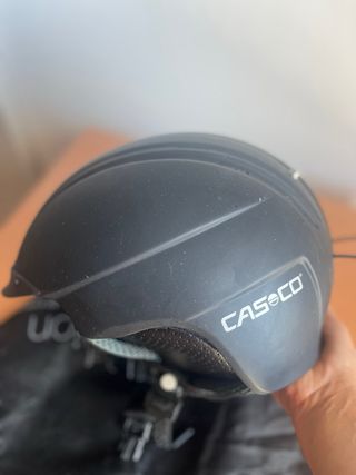 Casco Negro Snowboard y Sky
