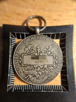 Medalla Francesa 1925