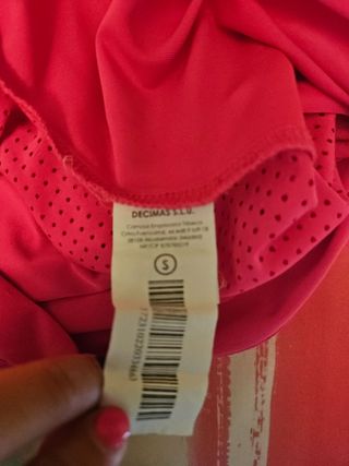 Camiseta Tenth Mujer Talla S Rosa