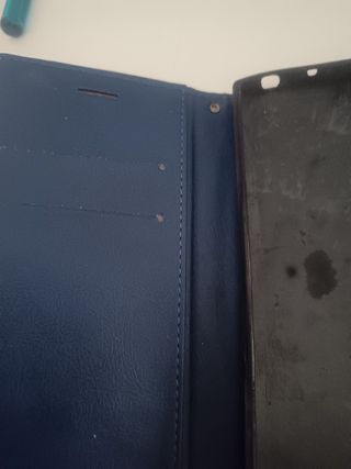 Funda libro Sony Xperia Z1 azul
