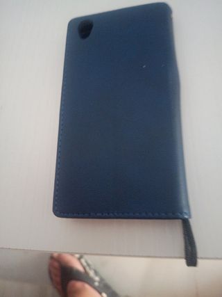 Funda libro Sony Xperia Z1 azul