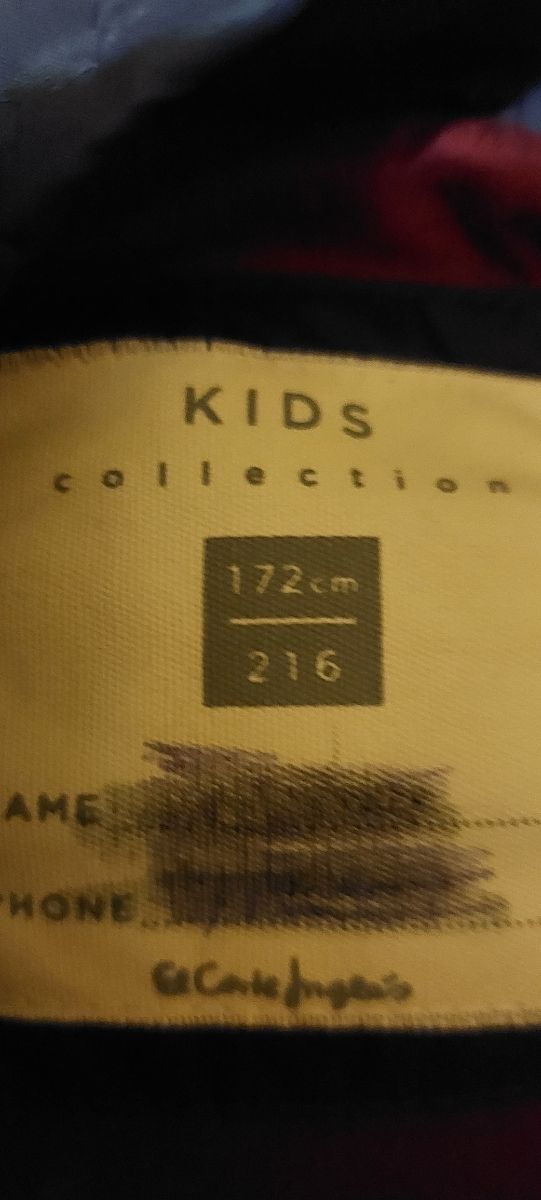 Husky Azul Talla 172cm, t216.
Unisex.