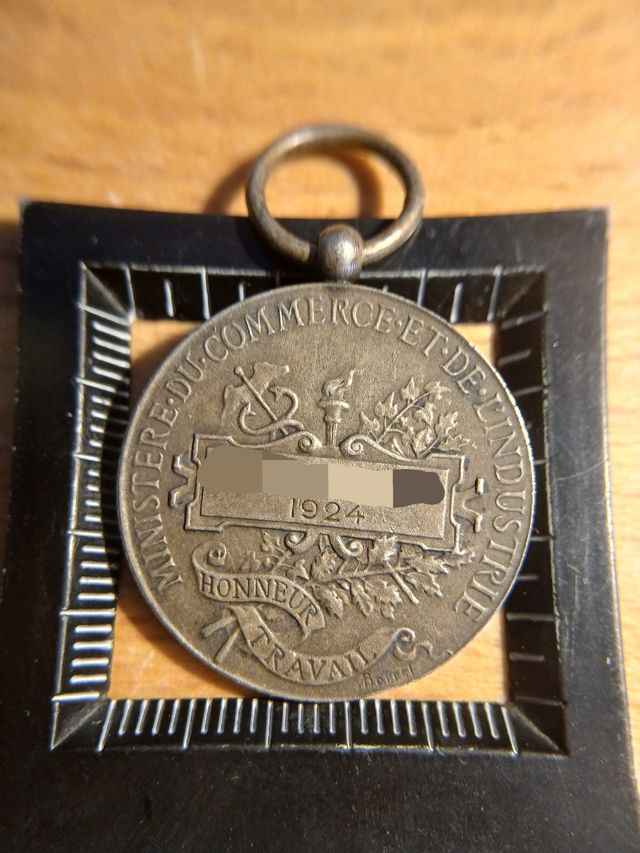 Medalla Francesa 1924