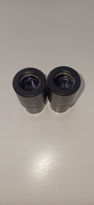 Oculares WF 10X Microscopio con aguja señalización