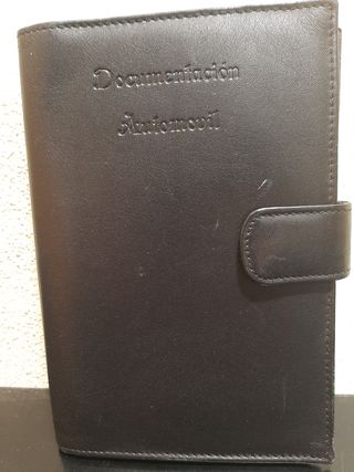 Regalo Cartera Documentación Coche Negra