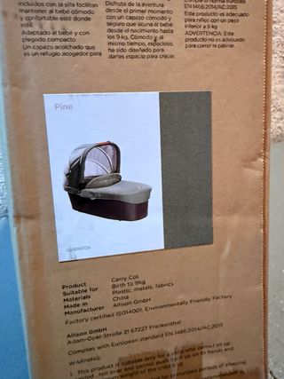 Silla de paseo Joie Finiti verde