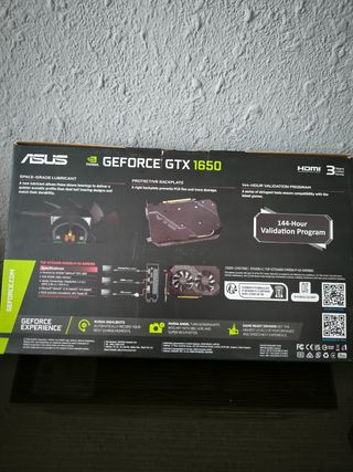 Tarjeta Gráfica ASUS TUF Gaming GTX 1650 OC GDDR6