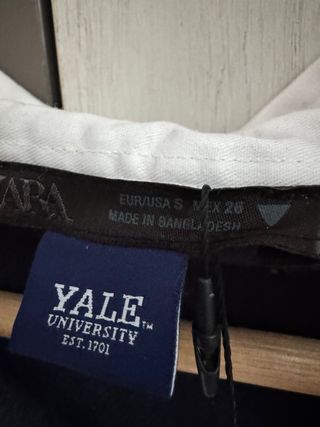 Sudadera Polo Yale Zara Talla S