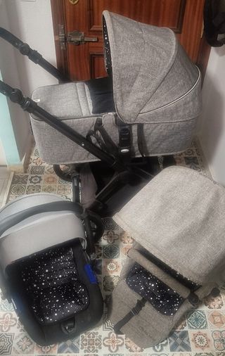 Carrito Jané Muum Gris 3 Piezas