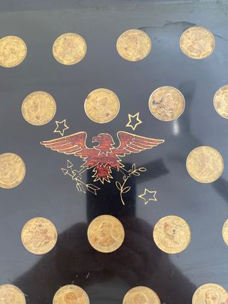Bandeja COUROC Vintage con Águila