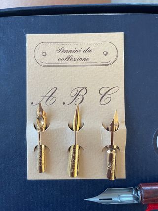 Pluma Cifra Antica Scrittura Vintage