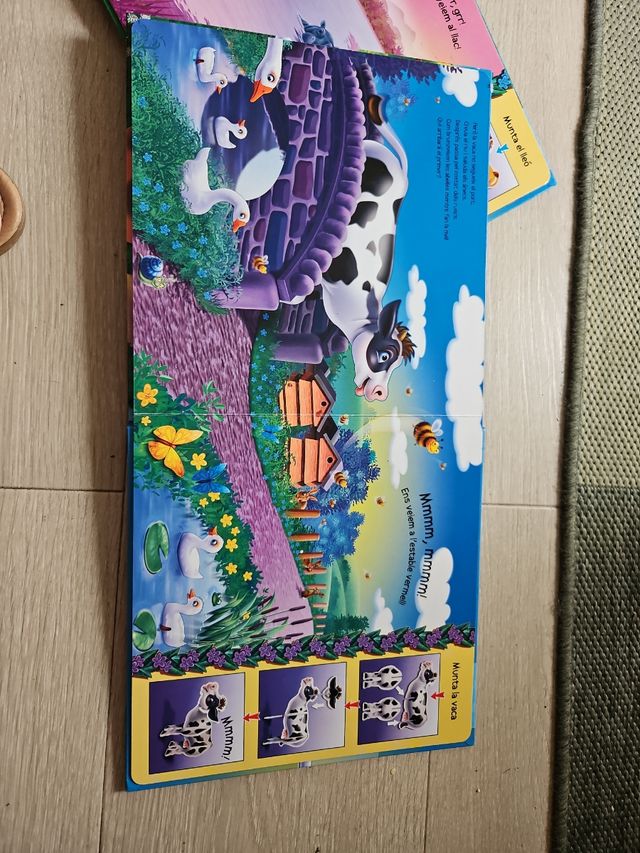 2 libros con figuras 3D