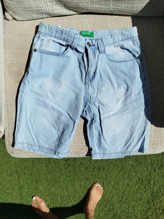 Vaqueros Benetton Azules