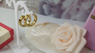 Pendientes PendyAmoe Chapado Oro 18k