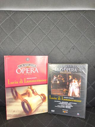 Libro y DVD Lucia di Lammermoor Ópera