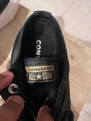 Zapatillas Converse Negras Mujer Converse All-STAR