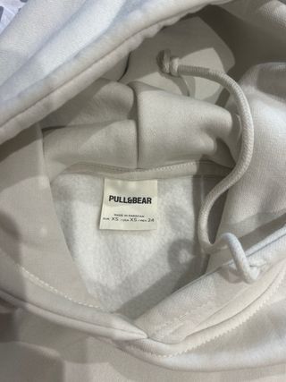 Sudadera color crema XS