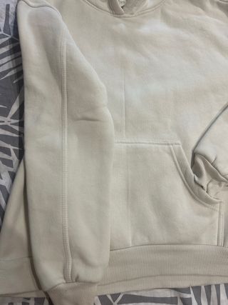 Sudadera color crema XS