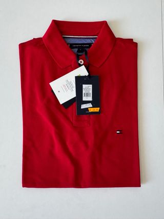 Polo Tommy Hilfiger Rojo Talla S
