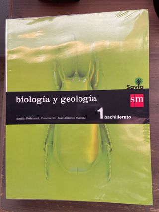 Biología y geología. 1 Bachillerato. Savia (Spa...